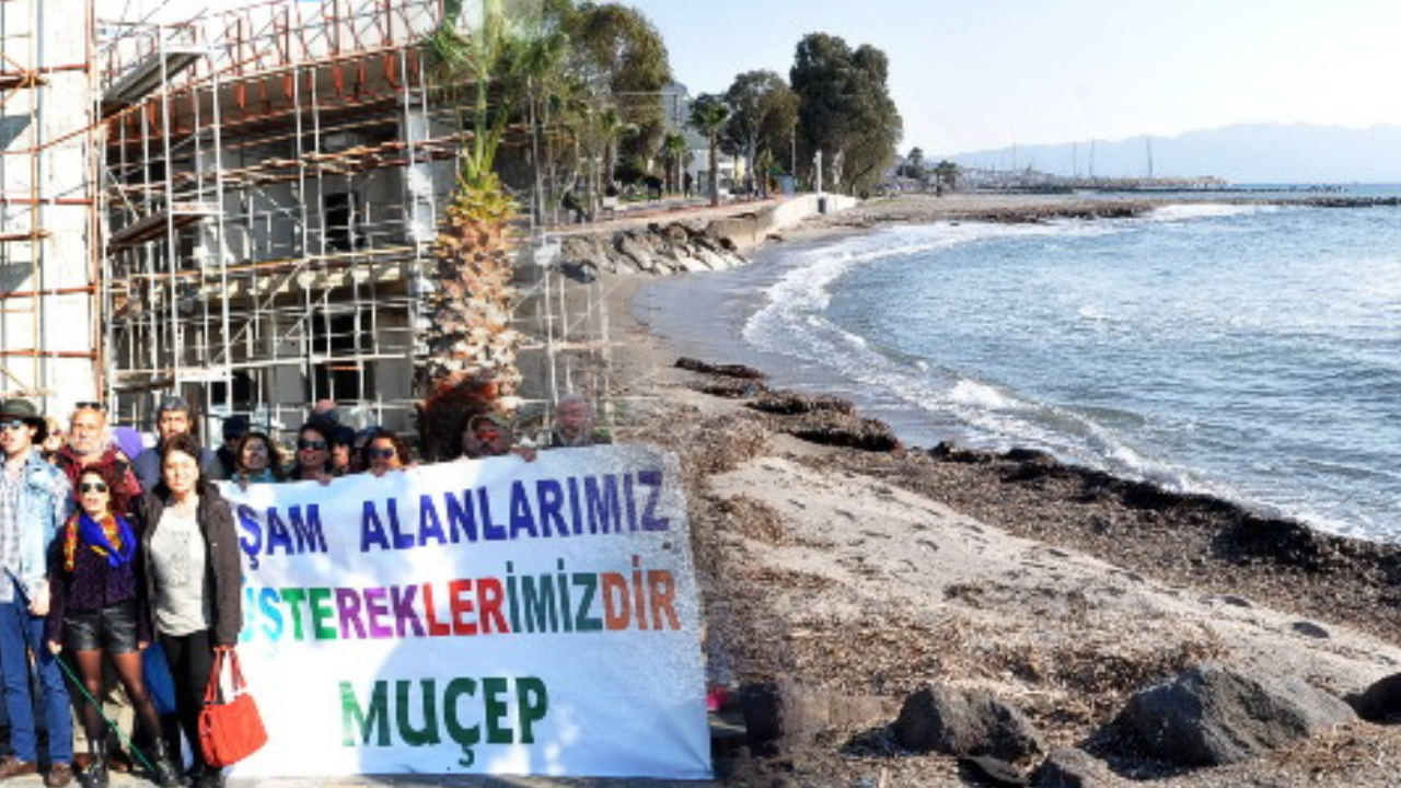 Halk plajında liman inşaatı başladı: Vatandaşlar ayaklandı
