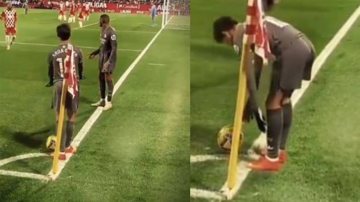 Arda Güler'den Mbappe'yi donduran el hareketi