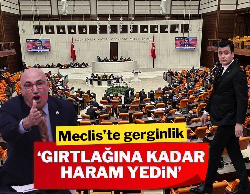TBMM'de "FETÖ" tartışması! "Gırtlağına kadar haram yedin"