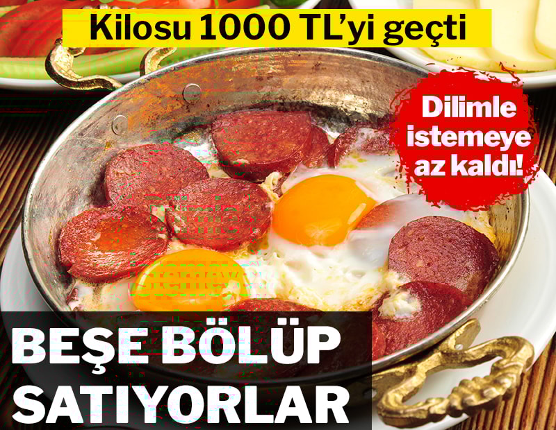 Fiyatı 1000 lirayı geçti, beşe bölüp satmaya başladılar