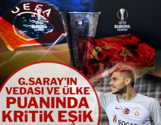 Galatasaray, Sparta Prag'a elendi Avrupa'ya veda etti! UEFA ülke puanı sıralaması güncellendi...