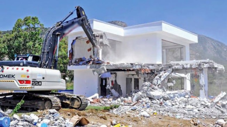 Datça’da SİT alanına 40 kaçak villa yapılıyor
