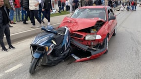 Bursa'da feci kaza: Yaralılar var