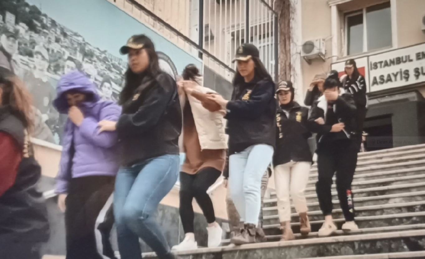 Organize şekilde fuhuş yaptırmışlar: 9 gözaltı