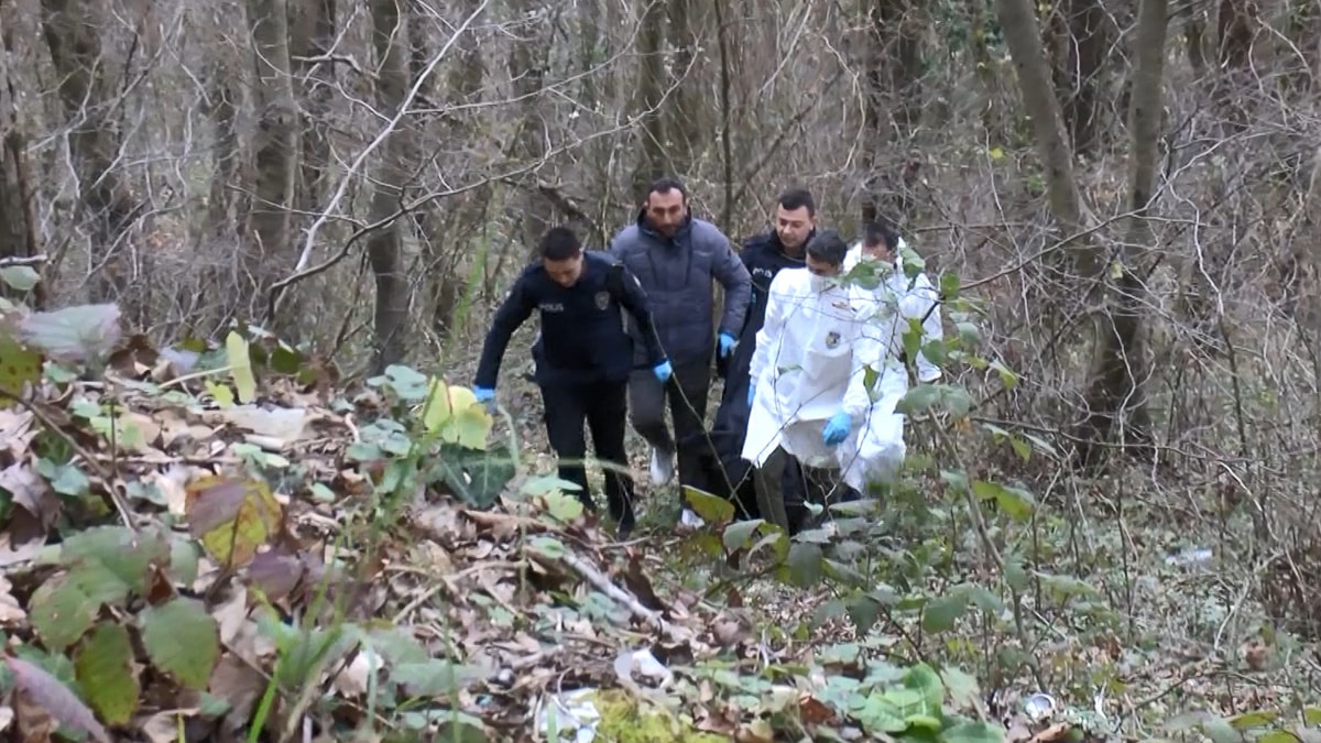 Sarıyer'de çıplak halde kravatlarla ağaca bağlanmış erkek cesedi bulundu