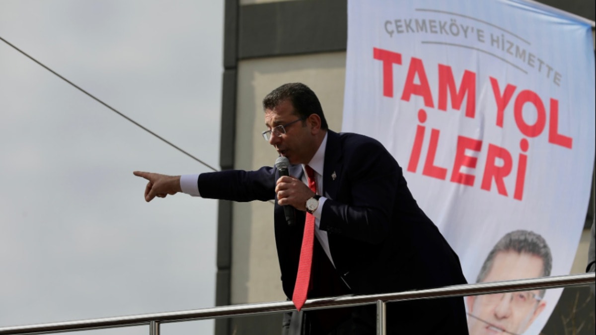 İmamoğlu'ndan Çiller yorumu: İmar izni çıkarttığı için Kurum'u destekliyor