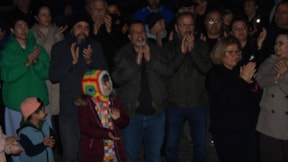 İzmir'de site sakinlerinden protesto