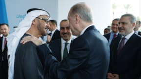 Erdoğan'dan Nahyan ile samimi sohbet
