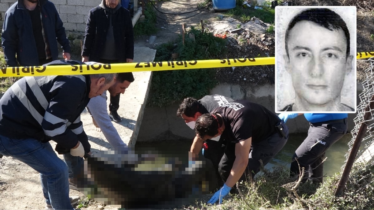 Havalimanında çalışıyordu, kanalda cesedi bulundu