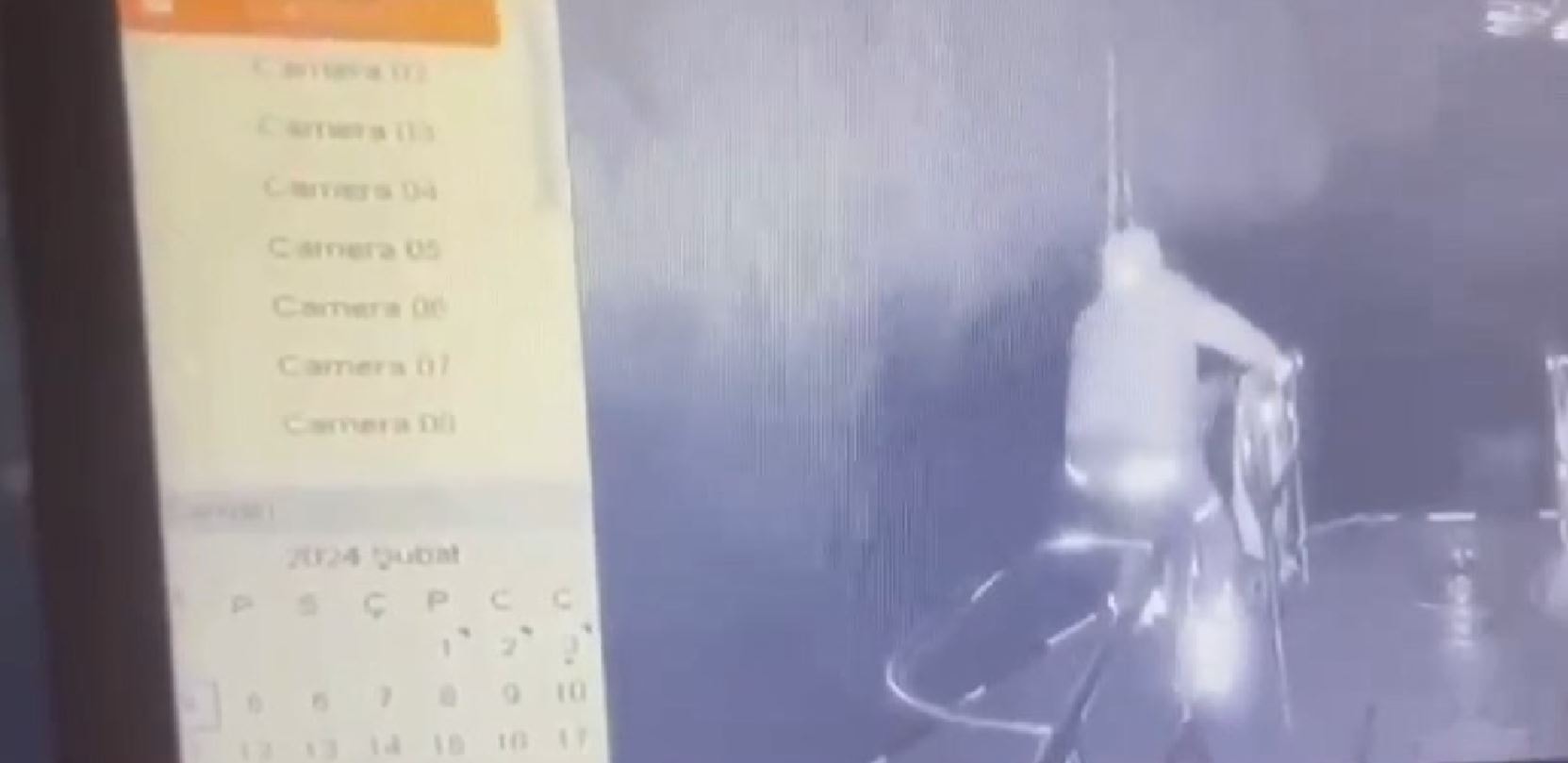 Denize düşerek ölen kılavuz kaptanın düşme anı kamerada