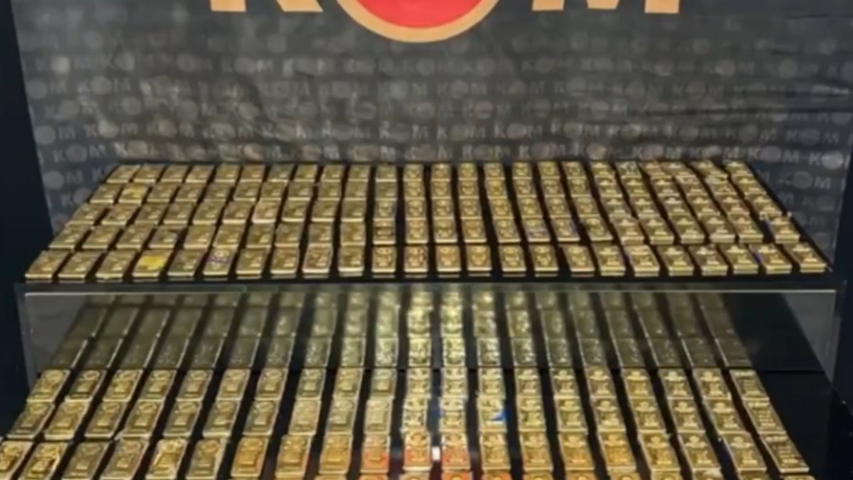 Hakkari'de 221 kilo kaçak külçe altın yakalandı