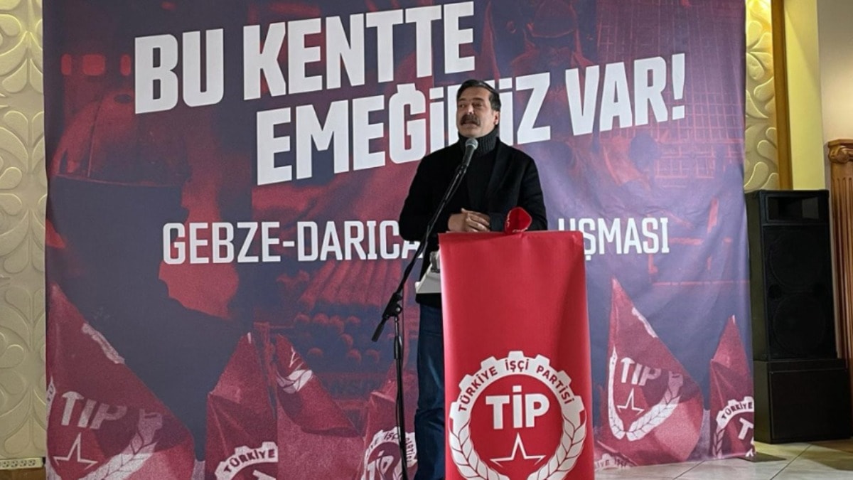Gebze’den belediye başkan adayı olan TİP Genel Başkanı Erkan Baş: 1 Nisan günü işçiler bugünden daha güçlü olacak