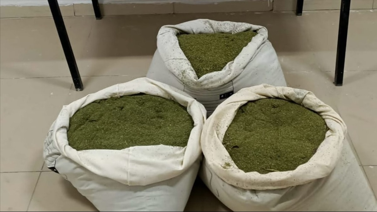 Adana'da  tırda 100 kilo esrar ele geçirildi