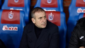 Trabzonspor'un hocası Abdullah Avcı'dan zemin tepkisi