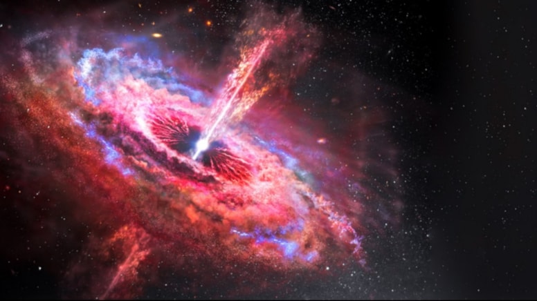 Süper kütleli kara delik günde bir Güneş kadar enerji emiyor