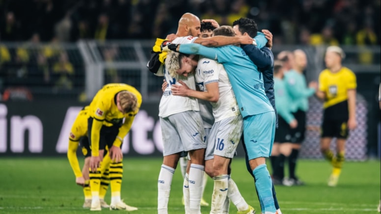 Borussia Dortmun evinde Hoffenheim'a mağlup oldu