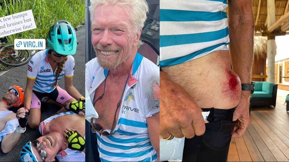 Ünlü iş insanı kaza geçirdi: Kanlar içinde kaldı