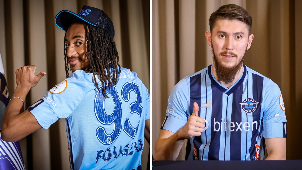 Adana Demirspor, Abat Aymbetov ve Breyton Fougeu transferlerini duyurdu