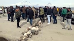 Gürbulak Sınır Kapısı'nda 30 kilometrelik TIR kuyruğu isyanı