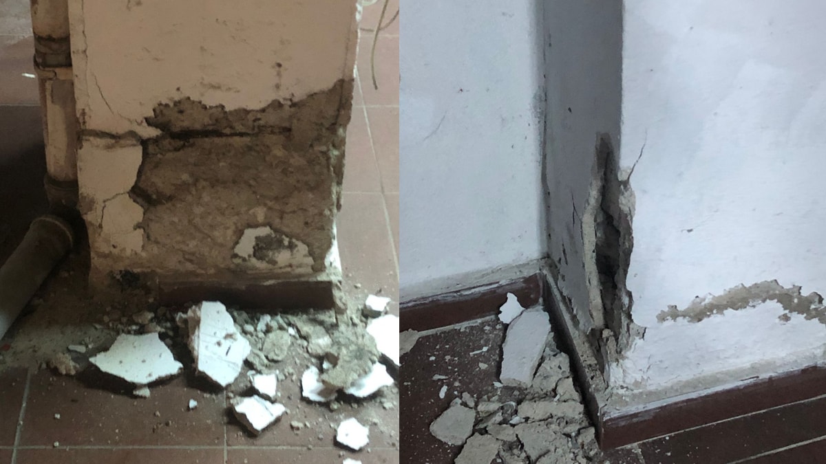 Hakkında yıkım kararı olan devlet hastanesi faaliyetine devam ediyor