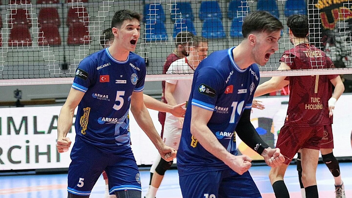 Arkas Spor, Galatasaray'ı yenerek Dörtlü Final'e yükseldi