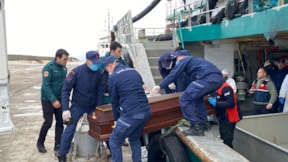 Rusya'da zehirlenen 3 balıkçının cenazesi yurda getirildi