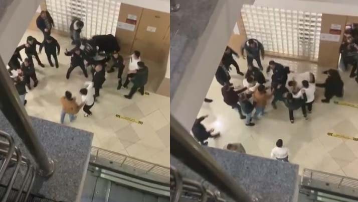 Cinayet duruşması sonrası adliyede kavga