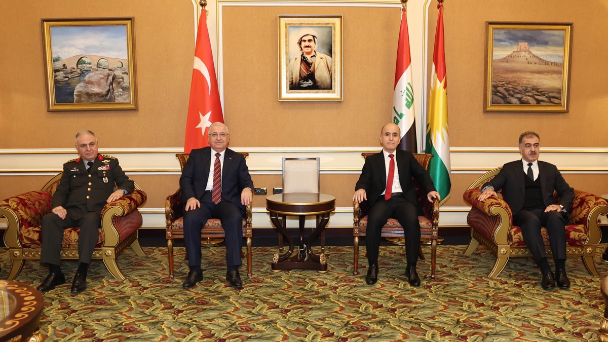 Bakan Yaşar Güler, Erbil'e gitti