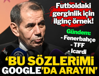 Dursun Özbek'ten açıklamalar: TFF, Fenerbahçe ve Icardi...