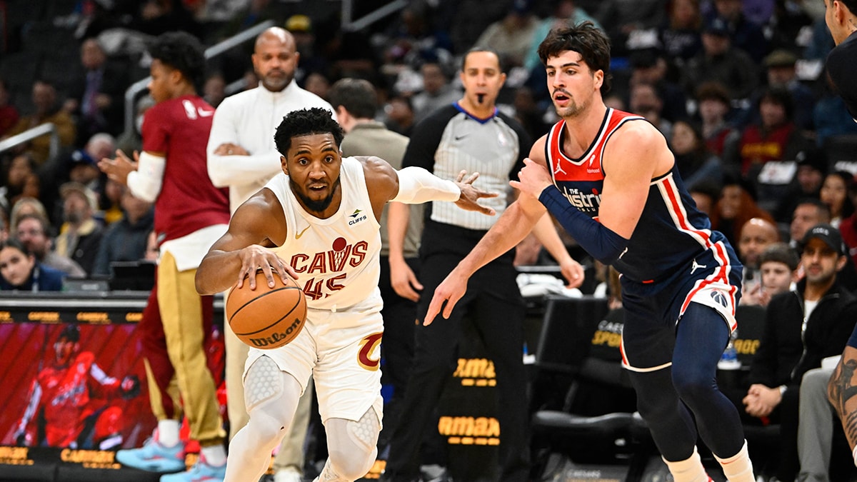 NBA: Cavaliers, Donovan Mitchell'ın 40 sayısıyla Wizards'ı mağlup etti