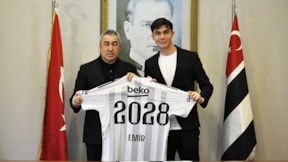 Emir Yaşar, Beşiktaş ile 4 yıllık sözleşme imzaladı