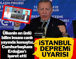 Yunan profesörden İstanbul için deprem ve tsunami uyarısı: Erdoğan'ı işaret etti