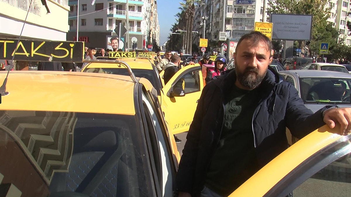 Vahşetin ardından taksiciler 'kabin' için sokağa indi