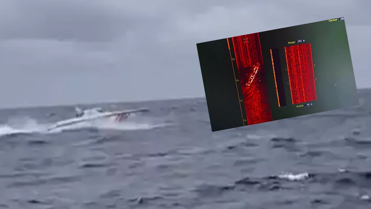 Marmara Denizi'nde batan geminin yeri tespit edildi