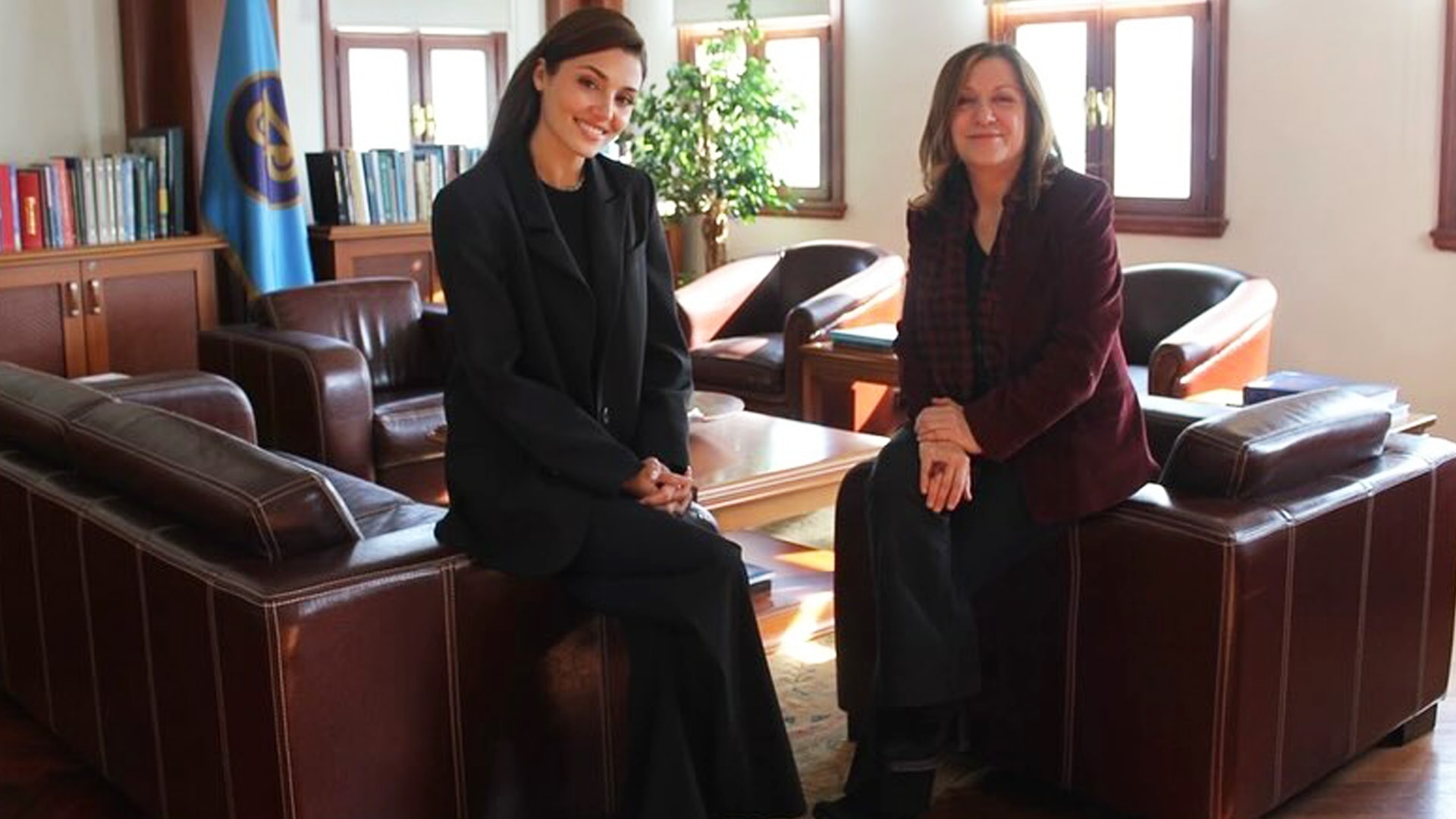 Rektörden Hande Erçel'e övgü