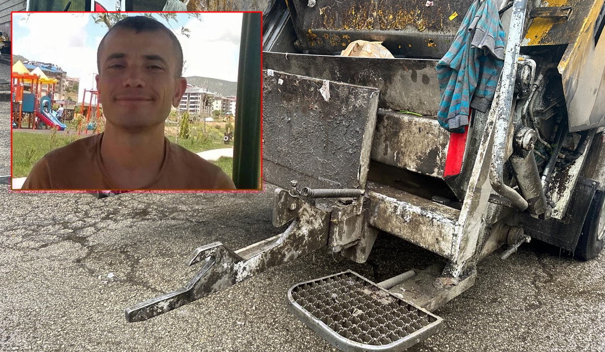 Çöp kamyonundan düşen işçinin beyin ölümü gerçekleşti