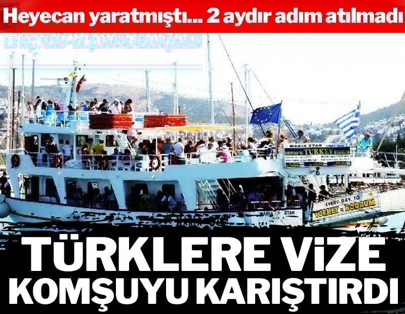 Türklere vize gecikti, Yunanistan gerildi