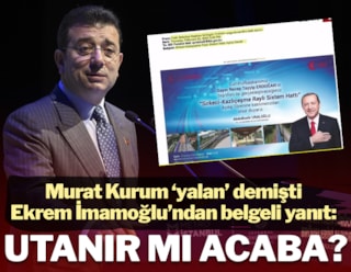 Murat Kurum 'yalan' demişti İmamoğlu'ndan belgeli yanıt