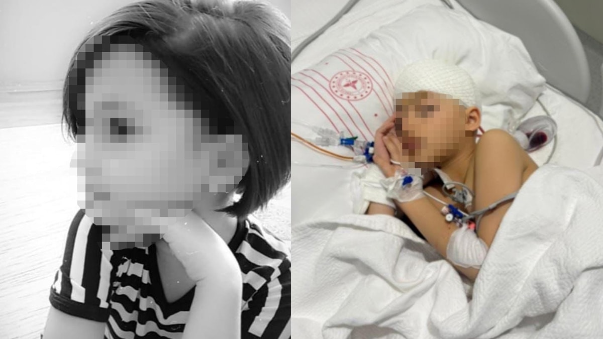 Okulda düştü iddiası... Mira beyin kanaması geçirdi, durumu kritik