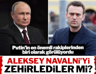 Aleksey Navalni'yi zehirlediler mi?
