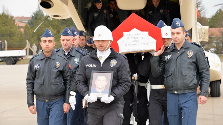 Şehit 2 pilotun cenazesi Ankara'da