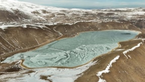 Kars'ta bir kış masalı: Deniz Gölü