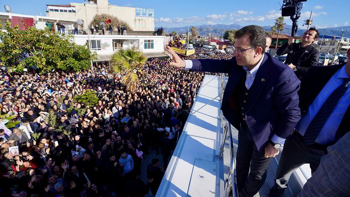 İmamoğlu: Hizmet etmek istemeyen iktidar olamayacak