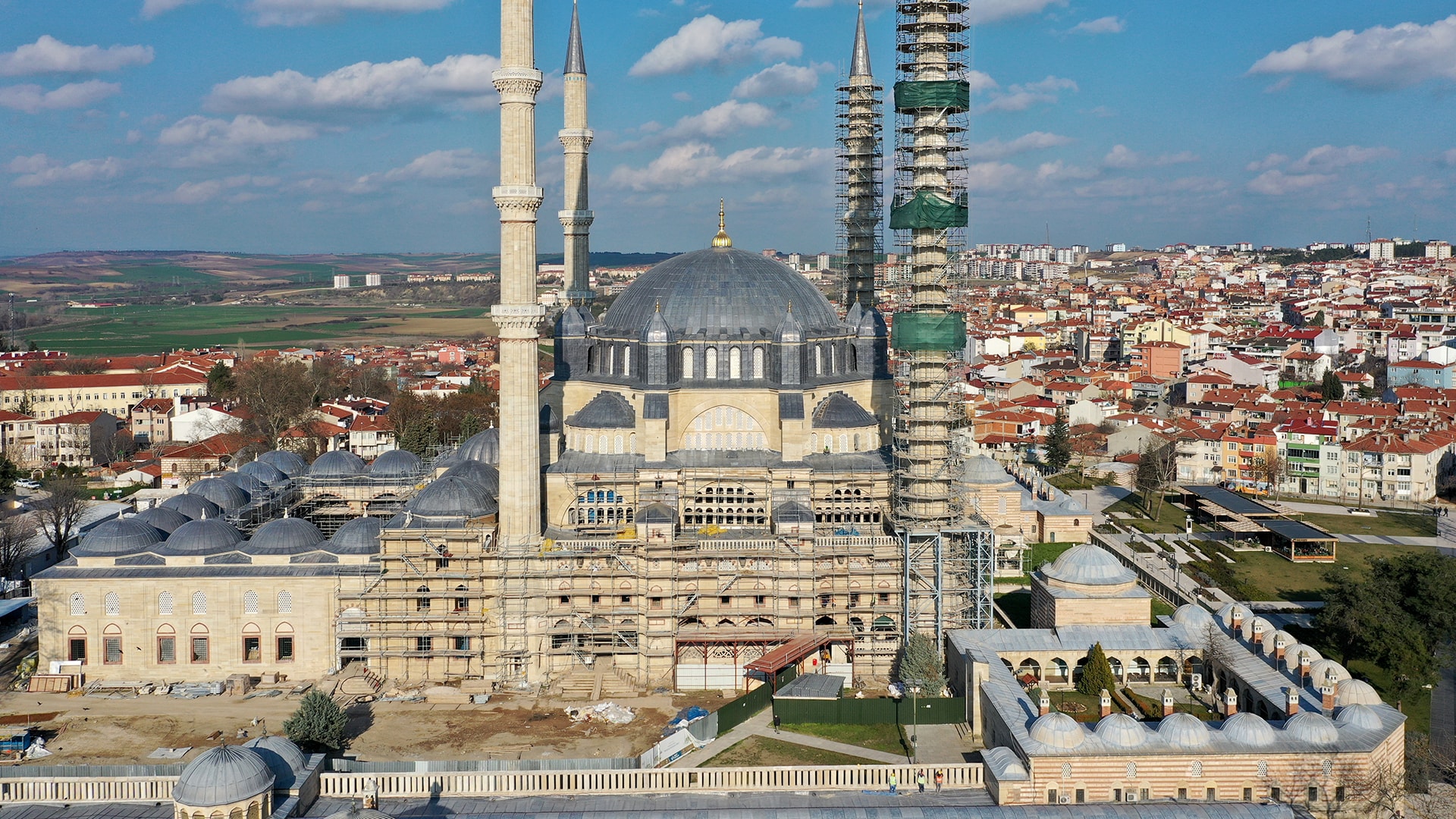 Selimiye Camii'nin restorasyonu gelecek yıl bitirilecek