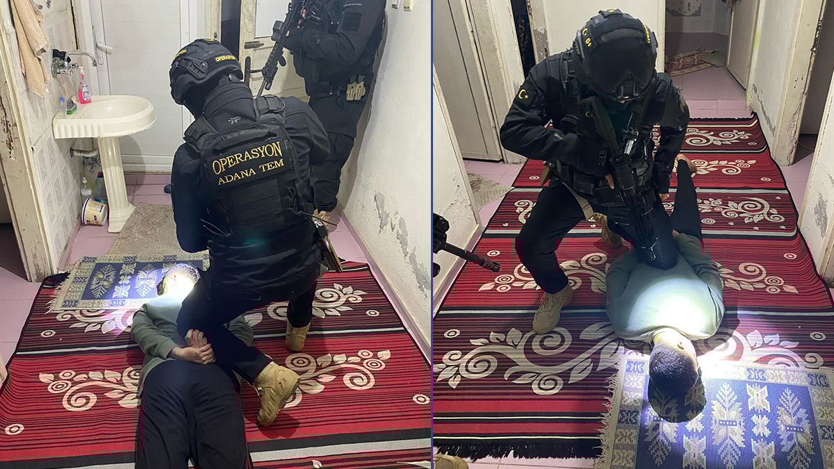 Köprüye Öcalan posteri asan şüpheliler yakalandı