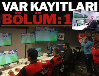 Türkiye Futbol Federasyonu 26. hafta oynanan maçların VAR kayıtlarını açıkladı