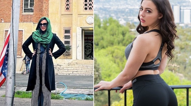 ABD'li yetişkin filmleri yıldızının İran ziyareti olay oldu