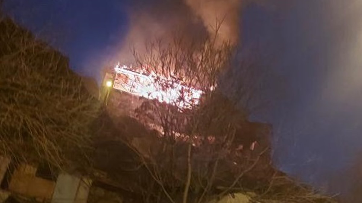 Ankara'da korkutan yangın