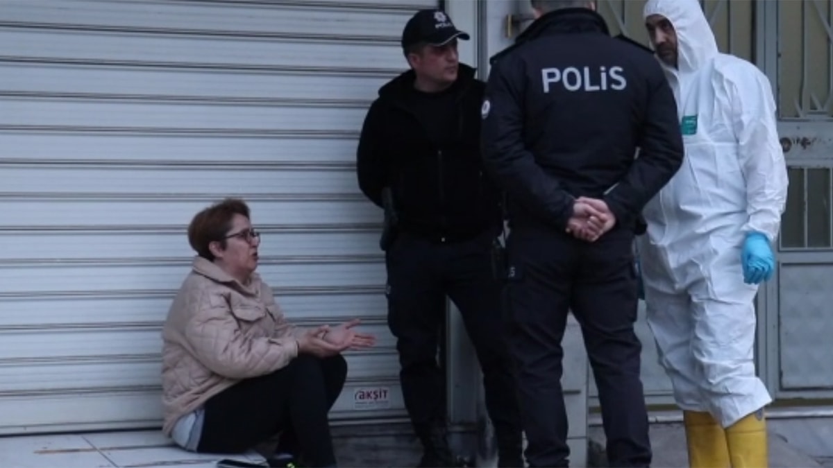 Yangın sonrası evde tüyler ürperten görüntü