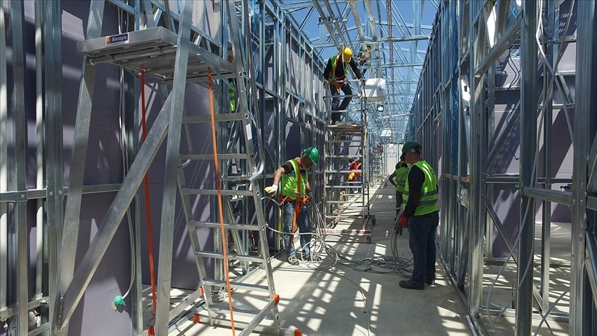 Yapı ruhsatı verilen yapıların yüzölçümü son çeyrekte arttı